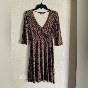 Women’s Wish Vintage Hippie Half Sleeve Dress Size S